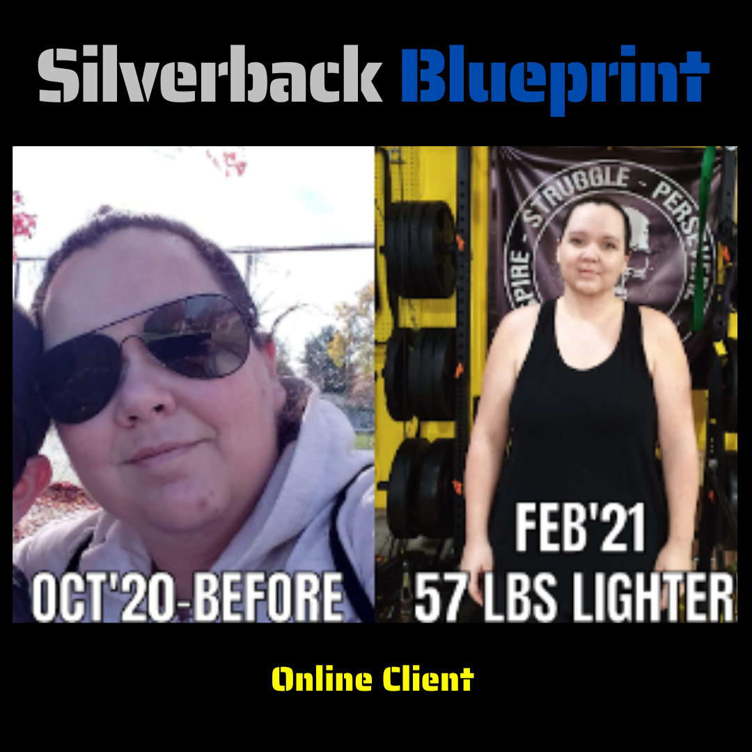 Silverback Blueprint Cynthia before after
